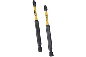 Dewalt Extreme Flextorq DT70567T bity udarowe, 89 mm, nadają się do stosowania w wkrętarkach udarowych, rozmiar PH2, wysoka dokładność dopasowania), 2 sztuki