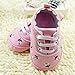 Etosell Baby Girl's Embroidered Flower Soft Cotton Crib Shoes Prewalkers Shoes