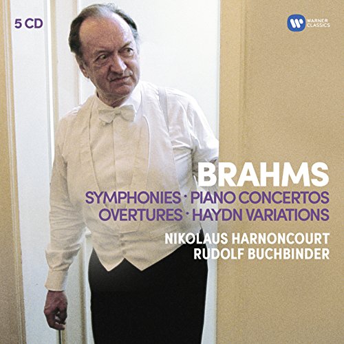 Book's Cover ofBrahms  Symphonies  Concertos pour piano  Ouvertures  Variations sur un thème de Haydn