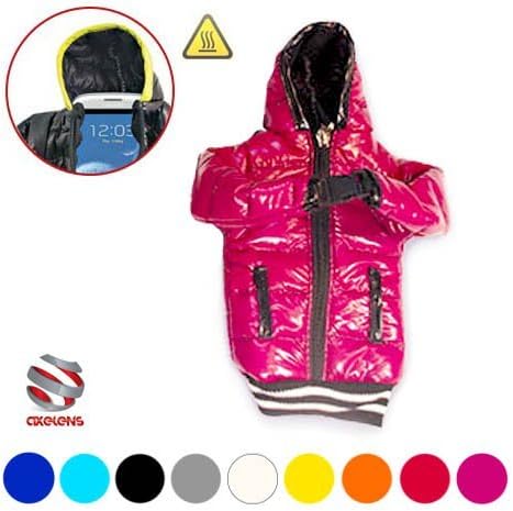 AXELENS BOMBER/JACKET UNIVERSAL CASE FOR SMARTPHONE - COVER - Size M - Up to 4.0 inches - For telephones up to 11 x 7,5 cm - FUCHSIA