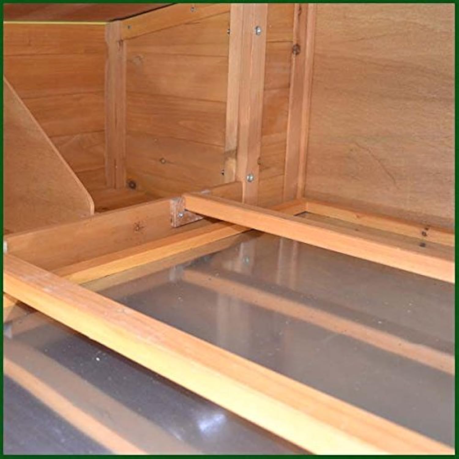 Feelgooduk Poulailler 5 Volailles Rampe Daccès Et Tiroir à Déjections Nch10 L Dor