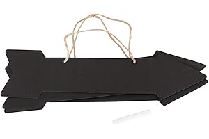 Chaks Deko Pfeile Tafel | Schild zum Beschreiben Dekoration | Ostern basteln DIY