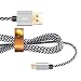 Produktbild Micro USB Kabel[Micro USB Schnellladekabel],Nylon Datekabel 2m USB Ladekabel,Dimi High Speed Sync und Ladekabel USB Kabel für Android,Samsung,Huawei,HTC,Sony,Nexus, Xiaomi und mehr, Schwarz/Weiß