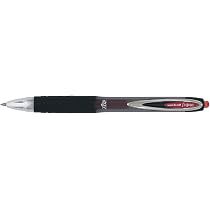 Uni-ball Signo Gel-Tintenroller 0,7 Mm – 12 Stück Rot, Für Klare Markierungen