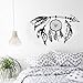 Produktbild Cczxfcc Pfeil Wandtattoo Dream Catcher Vinyl Wandaufkleber Böhmischen Design Schlafzimmer Dekor Dream Catcher Federn Symbol Wandbild 57 X 35 Cm