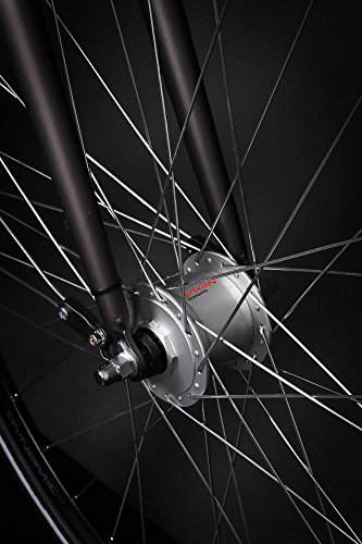 28″ Zoll Alu MIFA Herren Trekking Fahrrad Shimano 21 Gang Nabendynamo anthrazit Rh 60cm - 5