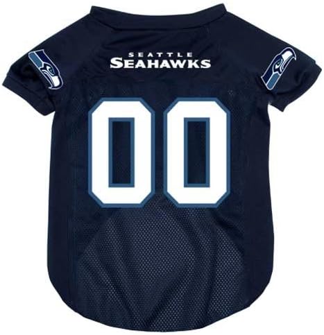 Seattle Seahawks NFL Pet Jersey - Size Medium