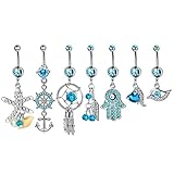 【 PERFECTO REGALO 】 Si tienes amigos a los que les gusta perforar, este piercing es tu mejor opción. Viene con una hermosa bolsa de regalo. La mejor opción para cumpleaños, aniversario, vacaciones, graduación, Navidad, Día de San Valentín y cualquier otra ocasión.