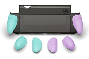Savage Raven by Skull & Co. GripCase for Nintendo Switch 2: Dockable Soft Protective Case with Replaceable Grips [to fit all