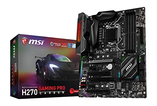 Preisvergleich Produktbild MSI MB H270 GAMING PRO CARBON ATX