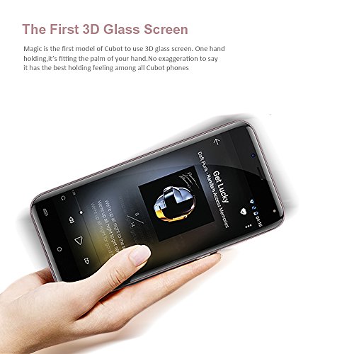 CUBOT Magic Android Smartphone Libero 4G LTE Senza Contratto Schermo IPS 5,0 Pollici, Android 7.0 Doppie Camere Posteriori, Dual SIM standby, 3GB RAM + 16GB ROM, Bluetooth 4.0 / GPS / WiFi