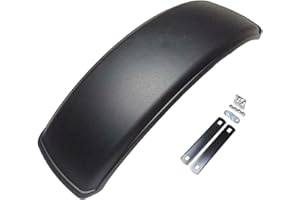 EMPULA Kotflügel Schlepper, Traktor vorne aus Gummimischung inkl. Verstärkungsblech-Set in verschiedenen Größen, hergestellt im Spritzgussverfahren, hohe Lebensdauer (B: 520 x R: 820 x L: 1550 mm)