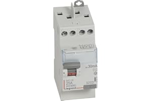 LEGRAND Interrupteur différentiel 2P 230V~ 25A type AC 30mA - 2 modules
