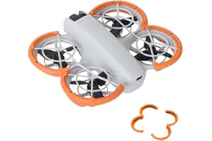 GEBRAZY Protección de hélice para DJI NEO, 2 piezas de plástico para parachoques de hélices anticolisión, protección anticolisión de hélices de drones amortiguadores TPE, accesorios para drones DJI Neo