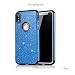 Produktbild Sycode Handyhülle für iPhone Xr 6.1",Glitzer Schutzhülle für iPhone Xr 6.1",Silikon Cover für iPhone Xr 6.1",Glänzend Weich Flexibel TPU Silicone Hülle Tasche Etui für iPhone Xr 6.1"-Blau