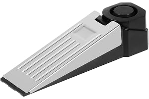 Flintronic Dörrstoppslarm, bärbart säkerhetsdörrstoppslarm, halkfritt Wdge säkerhetsanordning, dörrstoppar, dörrkilar inomhus