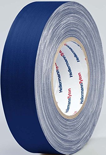 Preisvergleich Produktbild HellermannTyton Gewebeband HTAPE TEX BU 15x50m blau Klebeband 4031026403793