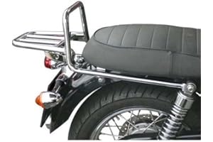 SPAAN Chrome Luggage Rack for Triumph Bonneville 2001-2017