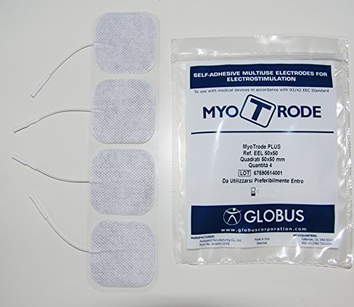 Globus Myotrode Plus électrodes 50 X 50 Blister De 4