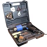 Höchste Qualität Heißluftfön Heißluftpistole Heißluft Fön Pistole Föhn mit Koffer 2 Stufen