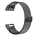 Produktbild Fitbit Charge 2 Band,Simpeak Edelstahl Ersatzband Straps Armband für Fitbit Charge 2,Schwarz