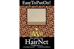 RWR REAL WOMEN RIDE BY ERI QUESTRIAN RWR No Knot Equestrian Hair Net (Light Brown)