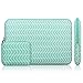 Price comparison product image Zikee MacBook Air 13/MacBook Pro 13 13.3 inch/12.9 inch Sleeve iPad Pro/Microsoft Surface Book Sleeve Case Cover Shell Protective Skin - Canvas Fabric Ultrabook Notebook Computer Briefcase Carrying Bag (Arrow Green&White, 13.3)
