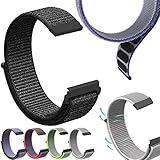 BZLine Armband | Sport Nylon Ersatz Uhrenarmband | Für Samsung Galaxy Watch 42mm/46mm | Weich, Atmungsaktiv und Leicht | Mehr weich und bequem | Bandlänge: 230 mm | Bandbreite: 20 mm