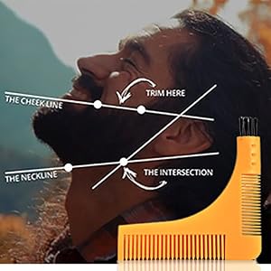 Groomarang Gold Collection Gift Set Beard Oil 30ml Catcher Comb - Image 9
