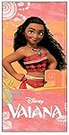 Disney Vaiana Serviette de Plage (Rose)