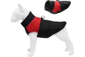 Homieco Cappotto Impermeabile per Cani, Giubbotto Imbottito Calda Impermeabile per Cane, Vestiti Cani Inverno