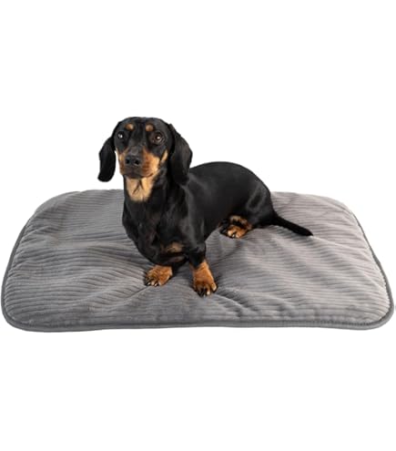 Vet bed Bruin met zwarte pootjes anti-slip - Château Rustique