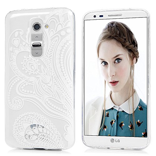 LG G2 Hülle Case LG G2 5.2 Zoll Schutzhülle YOKIRIN TPU Silikon Case Cover Skin Handytasche Silikonhülle Kunst Gemalt Handyhülle Schale Handycase Handyschale Etui Backcover Muster - 2