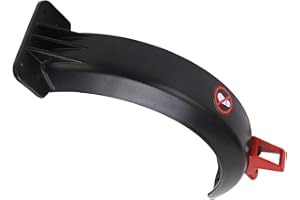 JTLB Garde-boue de Scooter, Garde-boue Arrière avec Crochet, Bande Réfléchissante, Accessoire de Scooter en Plastique pour GOTRAX GXL V2 Rainy Day