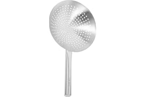 Kichvoe ß Tool Kitchen - Skimmer Spoon - Scoop Colander Slotted Ladle Cooking Skimmer for Kitchen Cooking - 30 cm Kettle Lifter Cover Metal Strainer