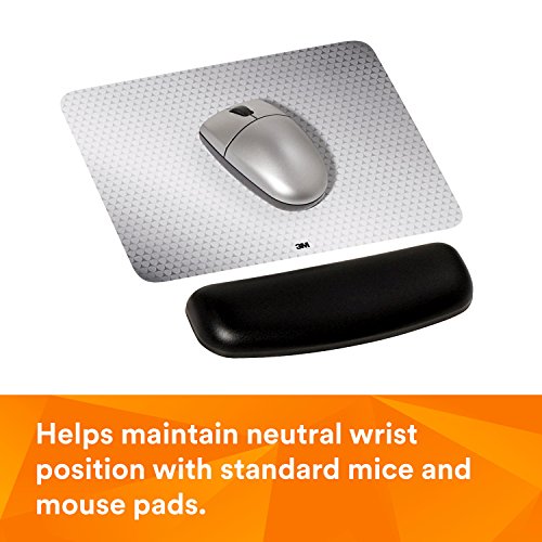 Gel Wrist Rest WR305LE – Maus/Trackball-Handgelenkauflage – Schwarz - 4