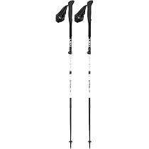 LEKI Skytera FX Carbon SL – Bâtons De Randonnée Pliables En Carbone Ultralégers, Réglables 110-130 Cm
