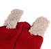 Ukamshop(TM)Winter Baby Kids Girls Boys Warm Woolen Coif Hood Scarf Caps Hats (Red)