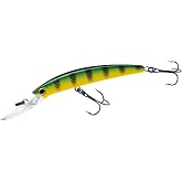 Duel Yo Zuri Crystal Minnow Deep Diver Walleye ' F Mm 3 Floating Lure