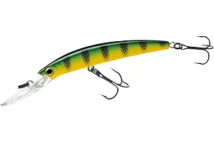 DUEL Yo-Zuri Crystal Minnow Floating Deep Diver Walleye Extra Deep Diving Crankbait
