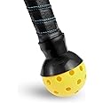 Pickleball Ball Retriever Picker Upper: Fits All Standard Pickleball Paddles, Easy Attaches to Pickleball Paddles, The Easy Way to Pick Up Pickleball Balls Without Bending Over, Black