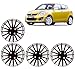 Auto Pearl - Premium Quality Car Full Wheel Cover Caps Black and Silver 14 Inches Press TypeFor - Maruti Suzuki Swift New RS.1349.00