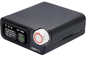 Sipeed NanoKVM Pro Nano 4K KVM över IP, 2x A53 CPU 1 GB LPDDR4X eMMC, 1000 M Ethernet POE WiFi 6, för fjärrservering underhåll ATX strömkontroll batch management (desk, ETH WIFI, ingen LED)