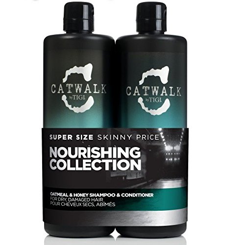 Tigi Catwalk Oatmeal & Honey Nourishing Duo Pack (Shampoo 750ml und Conditioner 750ml)
