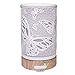 Produktbild Sakuldes 100ml Schmetterling Schmiedeeisen Abdeckung Ultraschall Diffusoren Kühler Nebel Luftbefeuchter mit 7 Farben LED Lichter (Color : White)