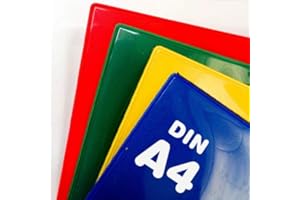 MAGNOSPHERE Tasche magnetiche A4 colori assortiti - 210 mm x 297 mm - 1 pezzo, colore:azzurro