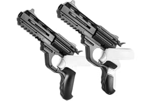 Aokicase Accessoire de jeu pour manette de réalité virtuelle Oculus Quest 2 VR Game Gun pour Oculus Quest 2, accessoire de poignée P-istol pour jeu FPS, expérience de tir de jeu améliorée (DSA2125-01,