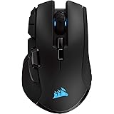 CORSAIR IRONCLAW RGB WIRELESS FPS/MOBA Souris de Jeu - 18 000 DPI - 10 Boutons Programmables - Conçue Pour Les Grandes Mains