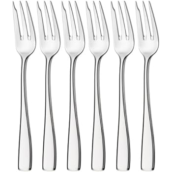 WMF Boston Forchettine Da Dolce - Set Da 6, Acciaio Inox 18/10, Lavabile In Lavastoviglie - Foto 13