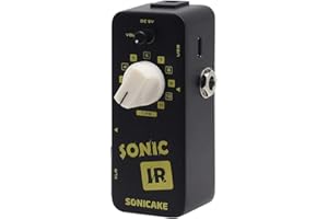 SONICAKE Sonic IR Pedale Chitarra Elettrica Effetto Pedale Guitar Bass Speaker Cabinet Simulator Impulse Response Loader